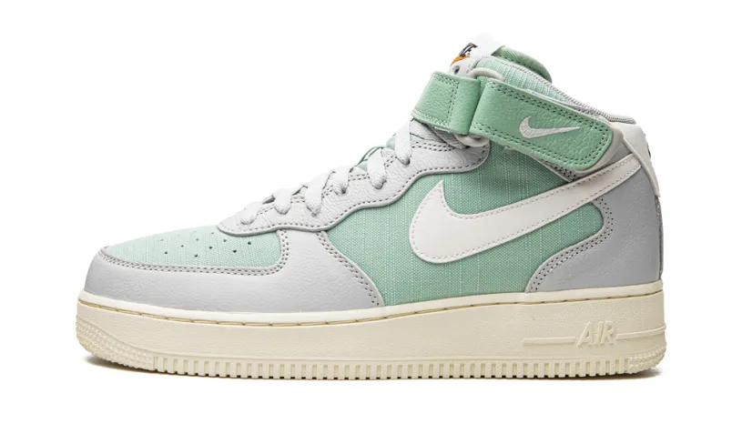 Nike Lifestyle Air Force 1 Mid '07 LX 'Grey Fog Enamel Green'